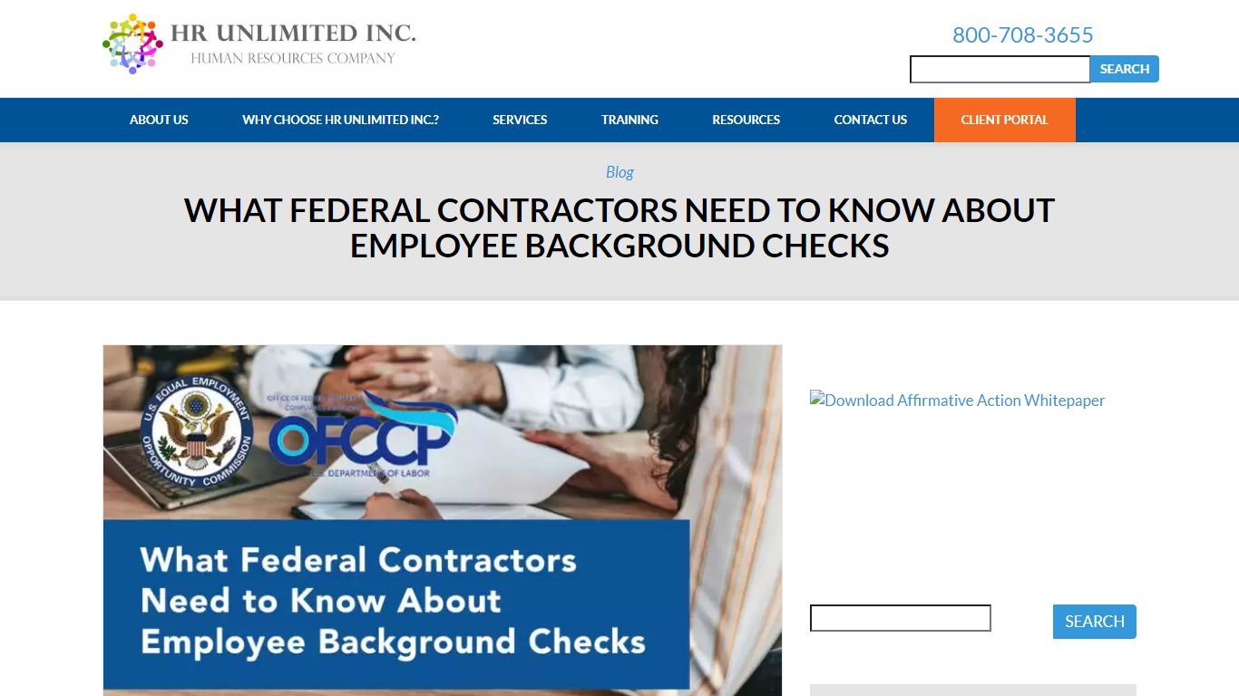What Federal Contractors Need to Know About Employee Background Checks ...
